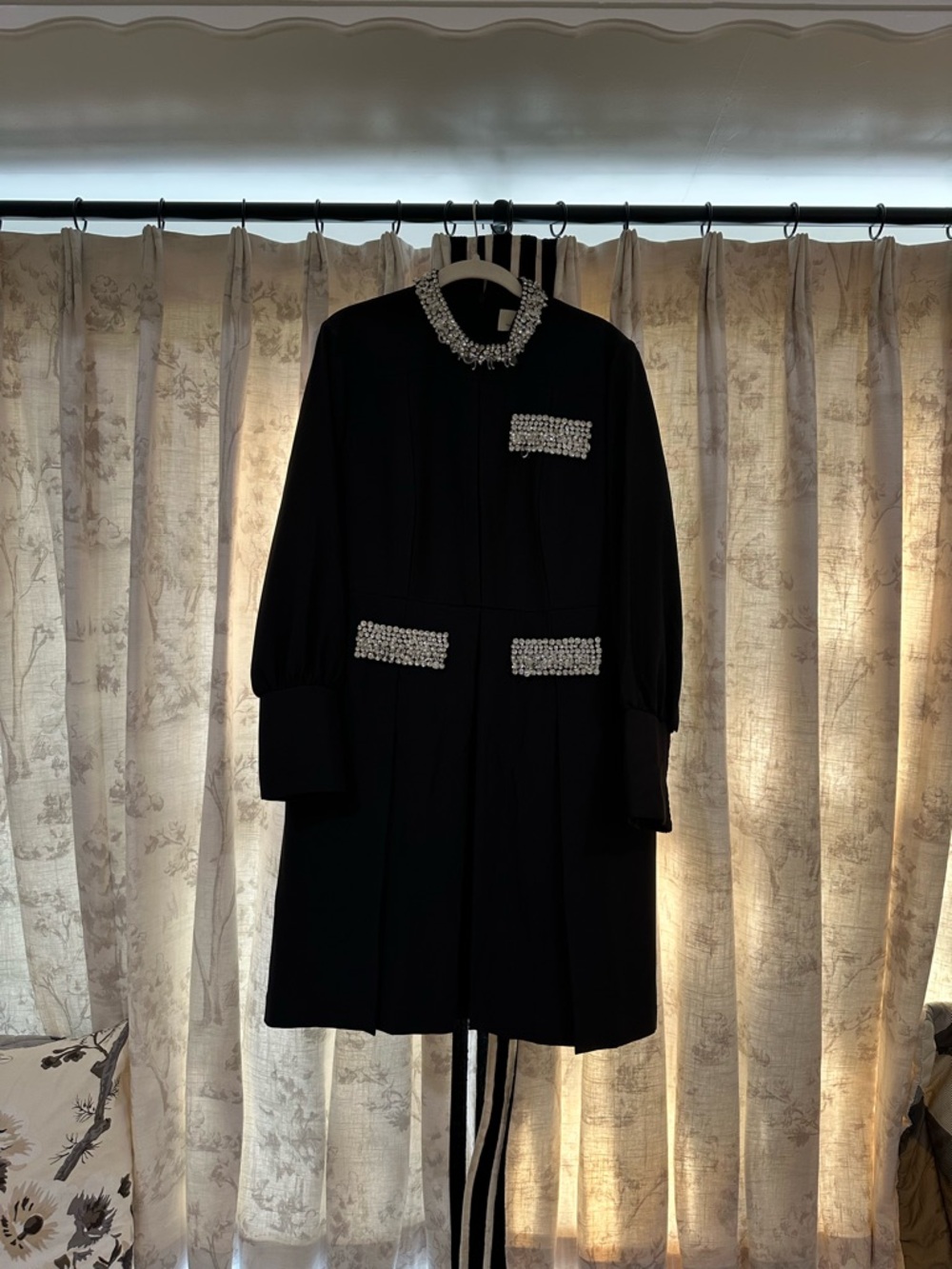 Tuckernuck Hoyt Black Embellished  Mini Dress-NEVER WORN! - Picture 2 of 2